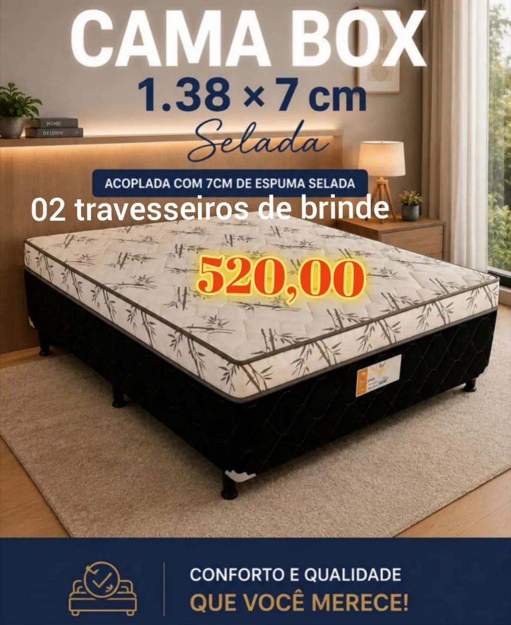 Camas box disponíveis  - Foto 4