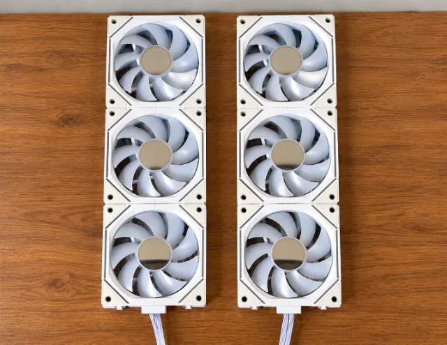 Kit 6 Fan Rise Mode Magneto Magnética ARGB - Foto 2