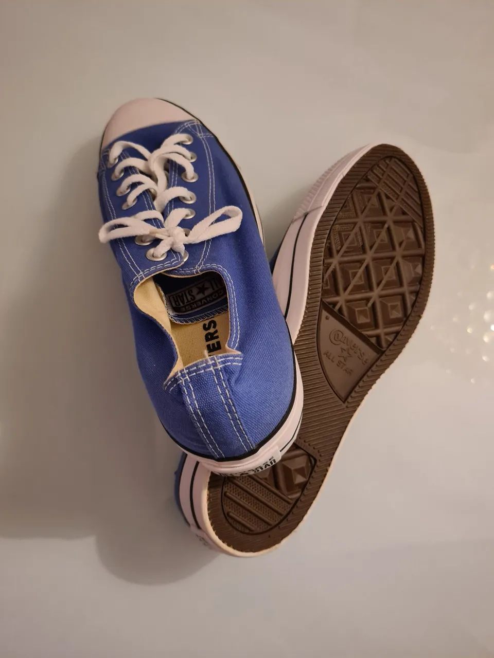 All Star Converse Plataforma - Azul Celeste - Novo - Foto 3