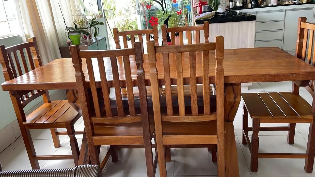 Mesa de madeira 