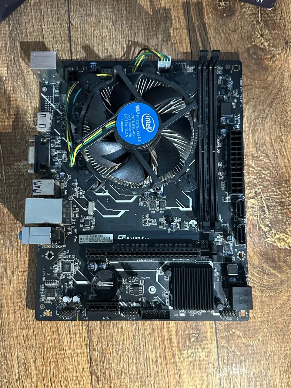 KIT PLACA MAE H310M-E + PROCESSADOR INTEL i3 9100f - Foto 4