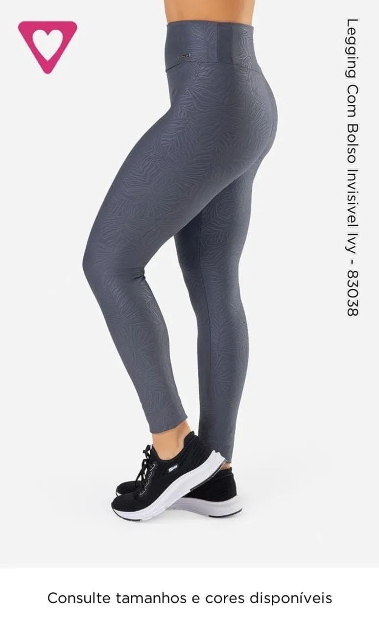 Legging com Bolso Invisível Ivy