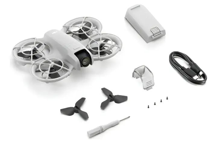 Drone DJI Neo Standard com Câmera 4K e GPS Cinza