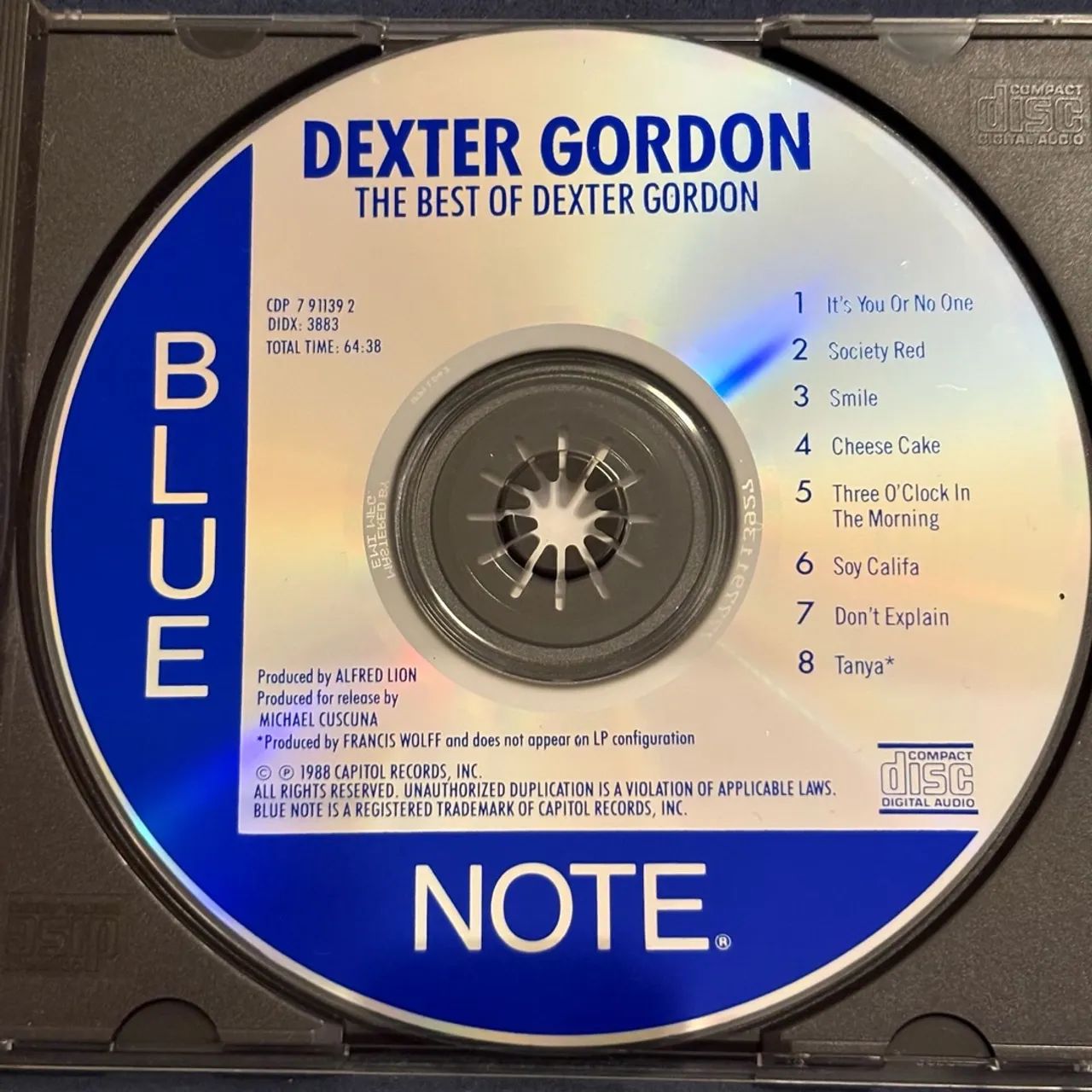 CD Dexter Gordon - The best of Dexter Gordon - Foto 3