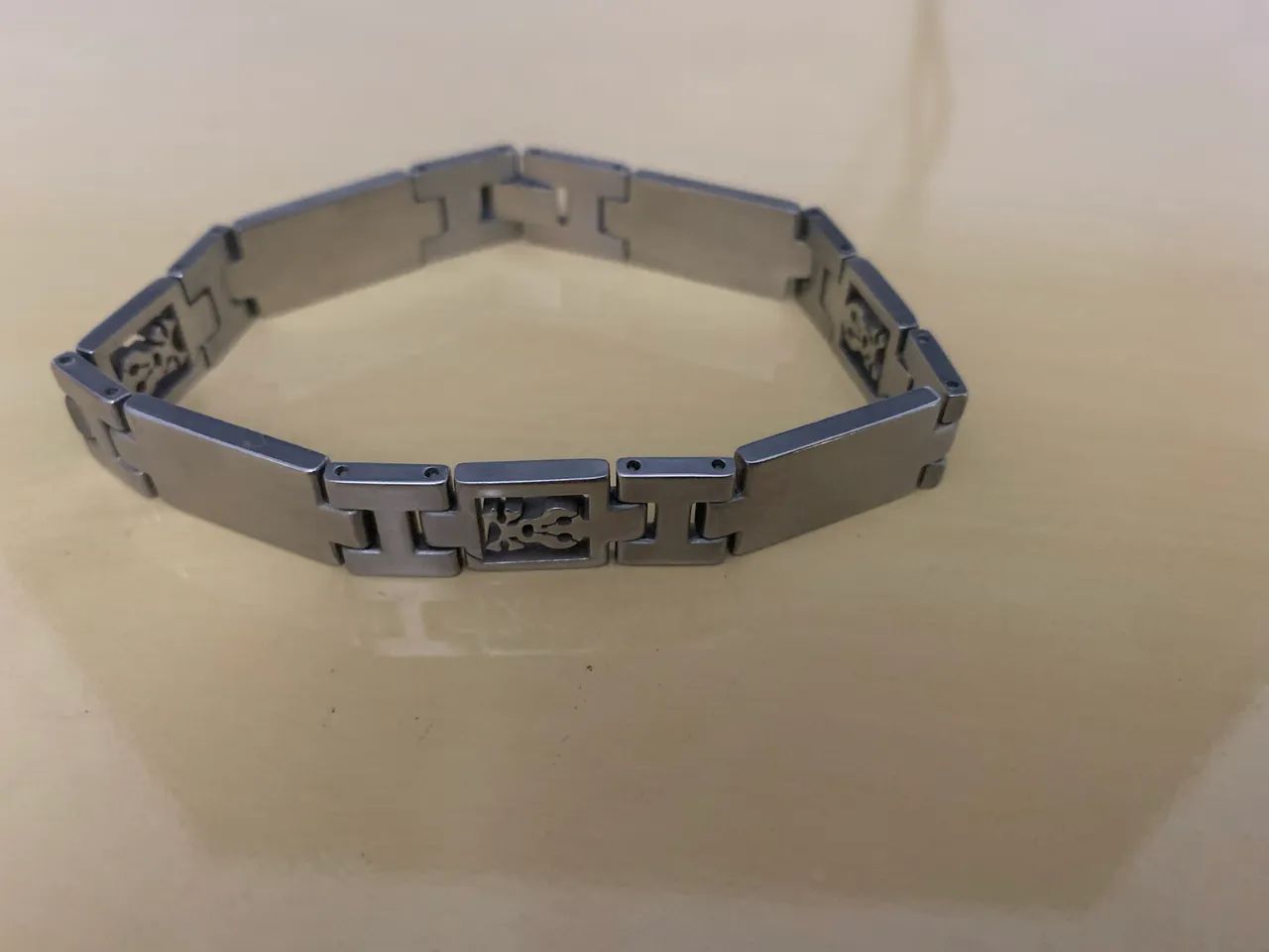 Bracelete Inox 21cm - Foto 2