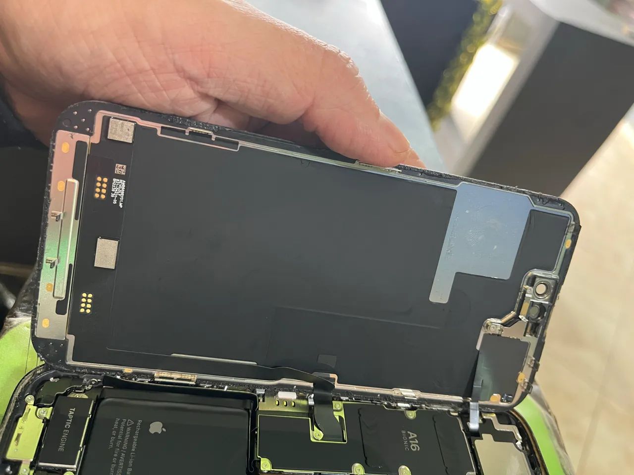 Tela iphone 14 pro max original retirada - Foto 3