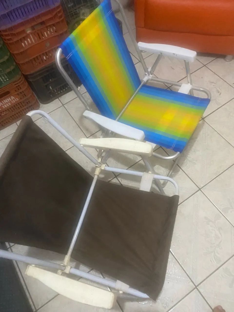 Cadeira para acampar  - Foto 2