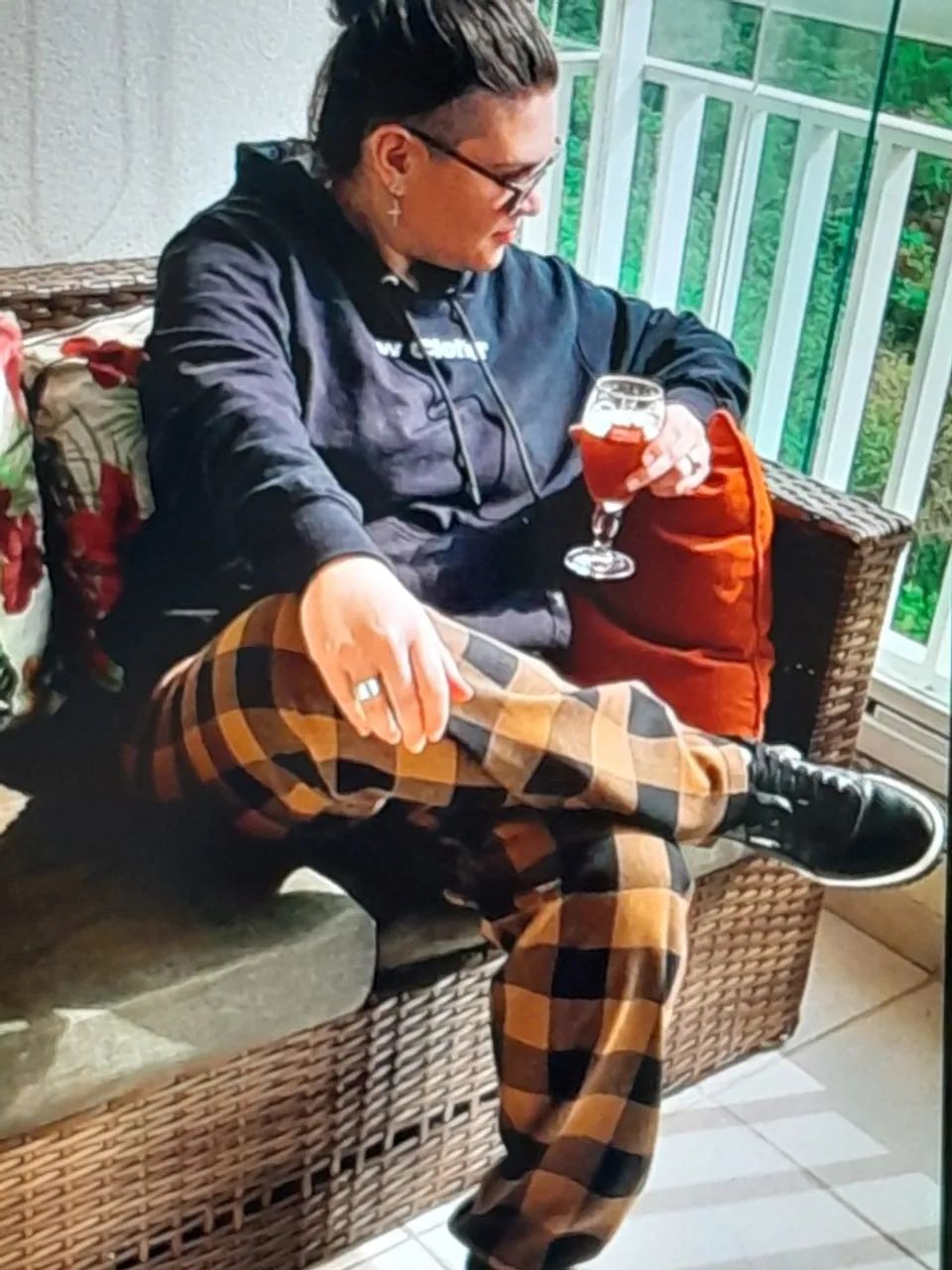 Calça Xadrez Unissex - Foto 4
