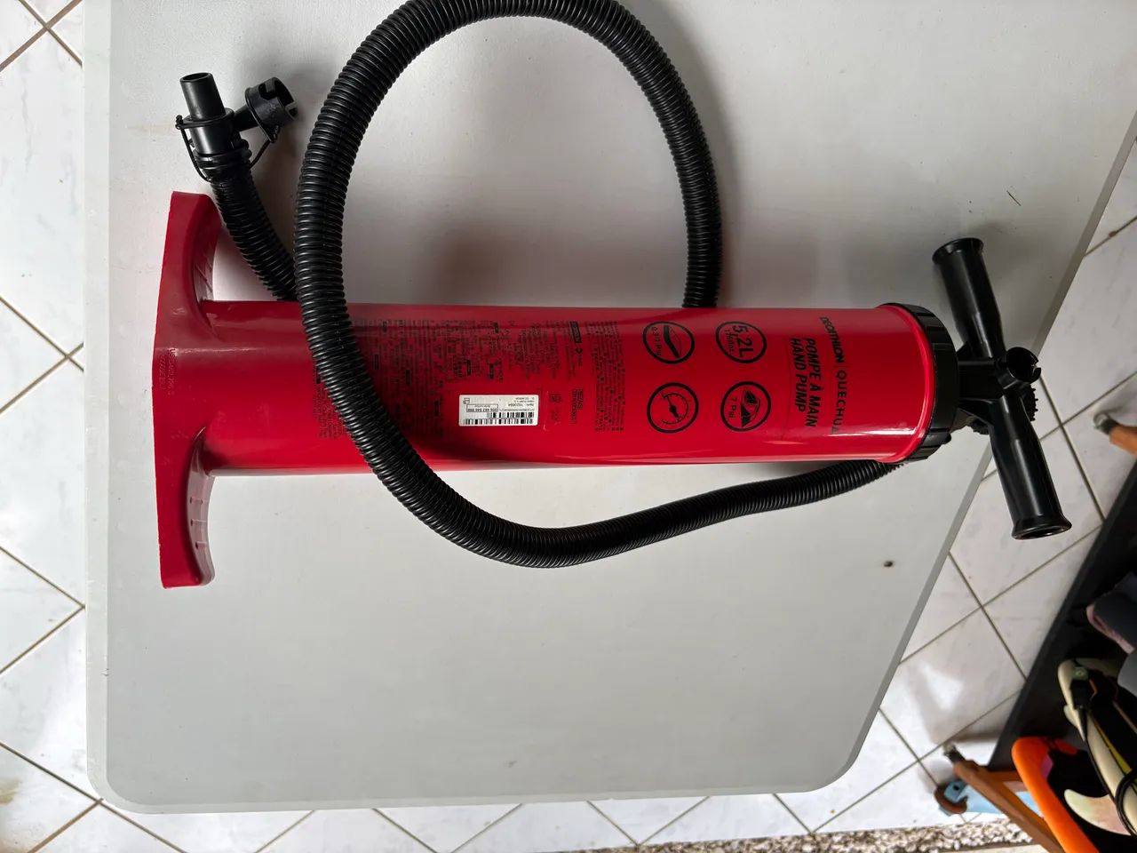 Bomba Ar colchão inflável  - Foto 4
