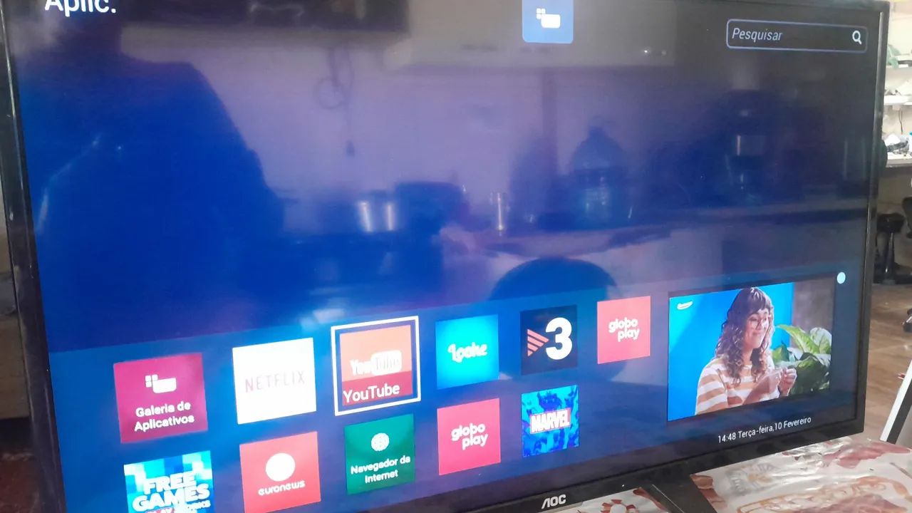 Aoc 32 polegadas smart  - Foto 3