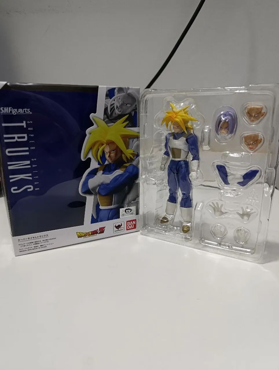 SUPER VEGETA E TRUNKS 2.0 - ORIGINAL/BANDAI - Foto 3