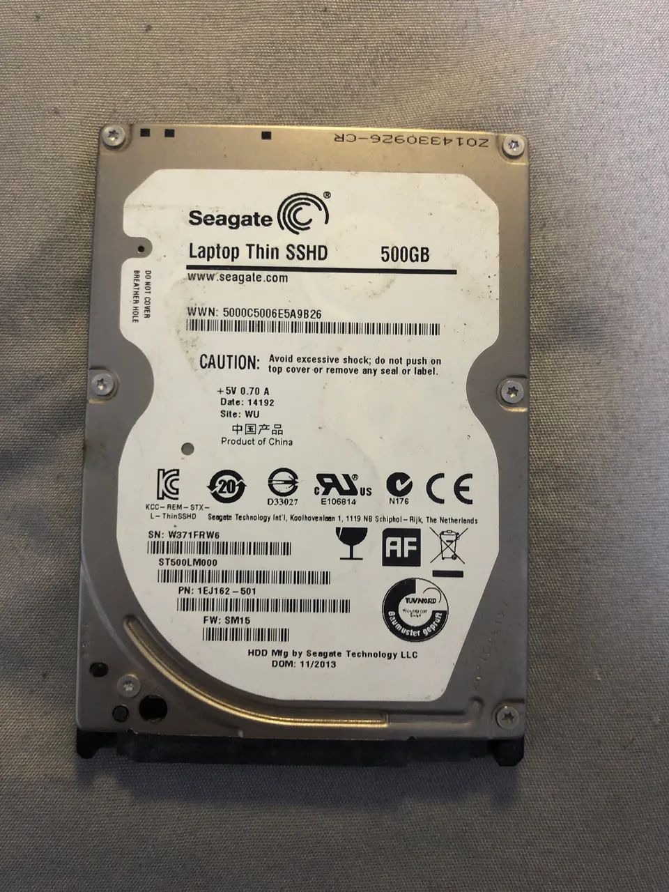 HD Híbrido Notebook Seagate Thin SSHD 500GB - Foto 3