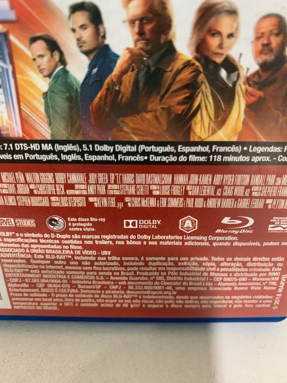 Bluray homem-formiga e a vespa  - Foto 4