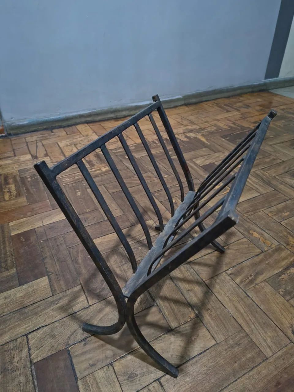 MESA DE CENTRO EM FERRO MACIÇO TAMPO DE VIDRO + BRINDE  - Foto 4