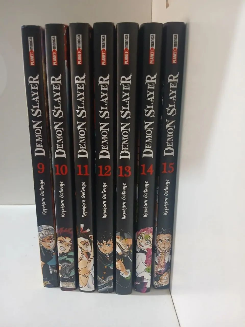 Kit Mangás Demon Slayer - Kimetsu No Yaiba | Volumes 9 ao 15