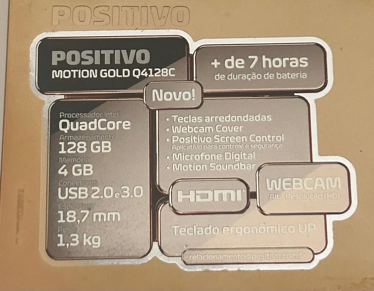 vende-se notebook Positivo - Foto 3