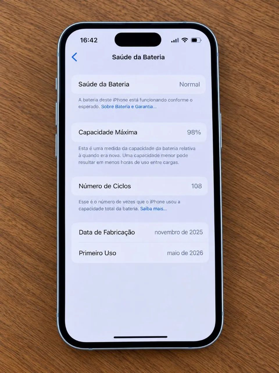 Iphone 15 Com bateria 98% origina - Foto 3