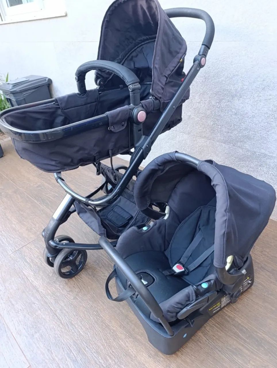 Carrinho e bebê conforto completo  - Foto 5