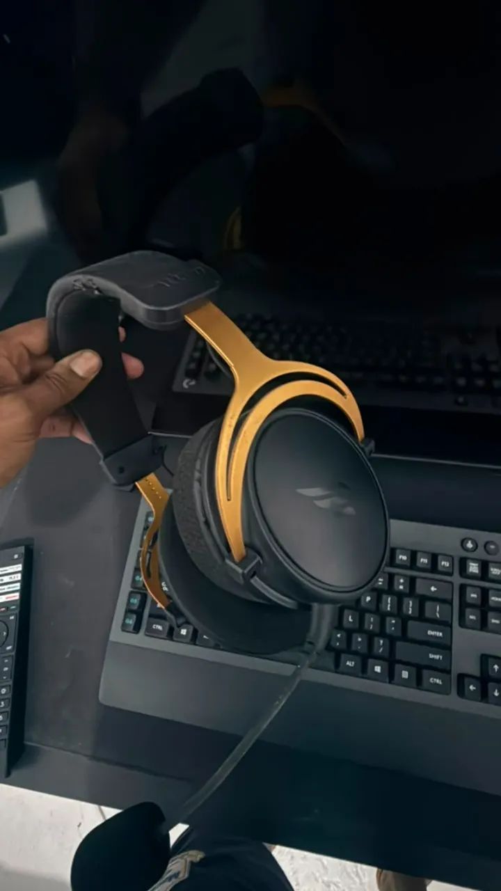 Kit Gamer Completo Logitech + Head Fallen Pantera + Mouse Pad Fnatic - Foto 2