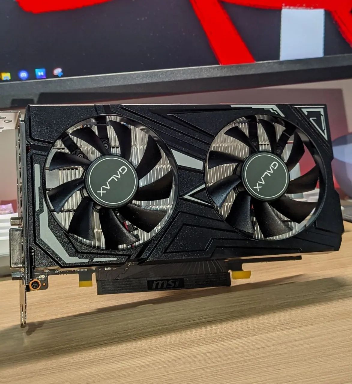 GTX 1650 4GB GDDR6 Galax / Impecável - PRA SAIR RÁPIDO!