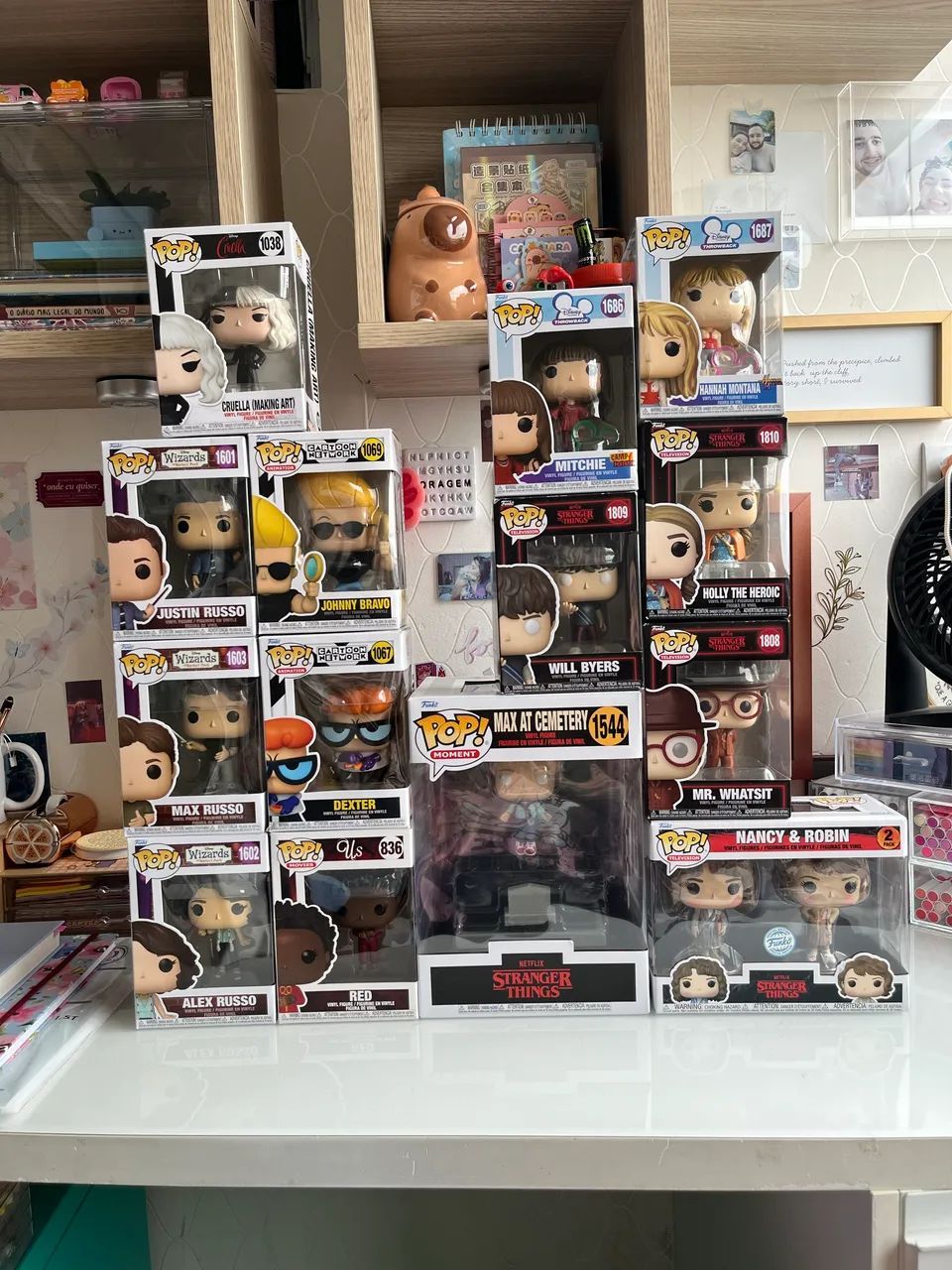 Conjunto de Funko POPs (valor imperdível!)