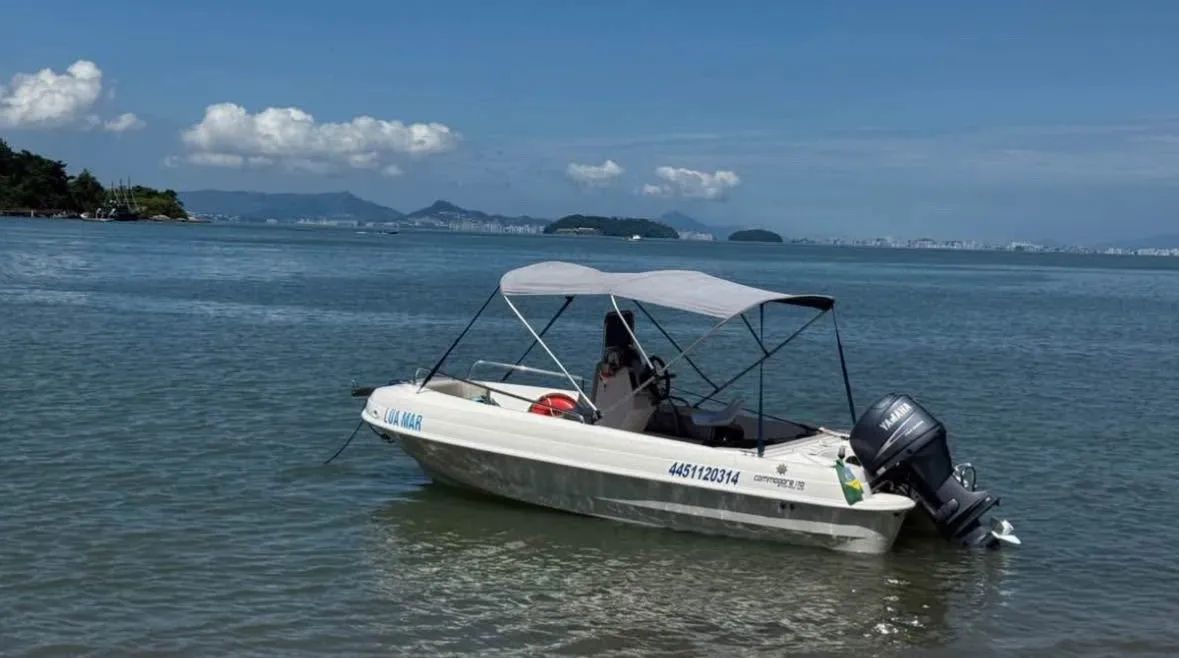 Lancha  170 + Motor Yamaha 60 4T 2020 | Apenas 210 Horas