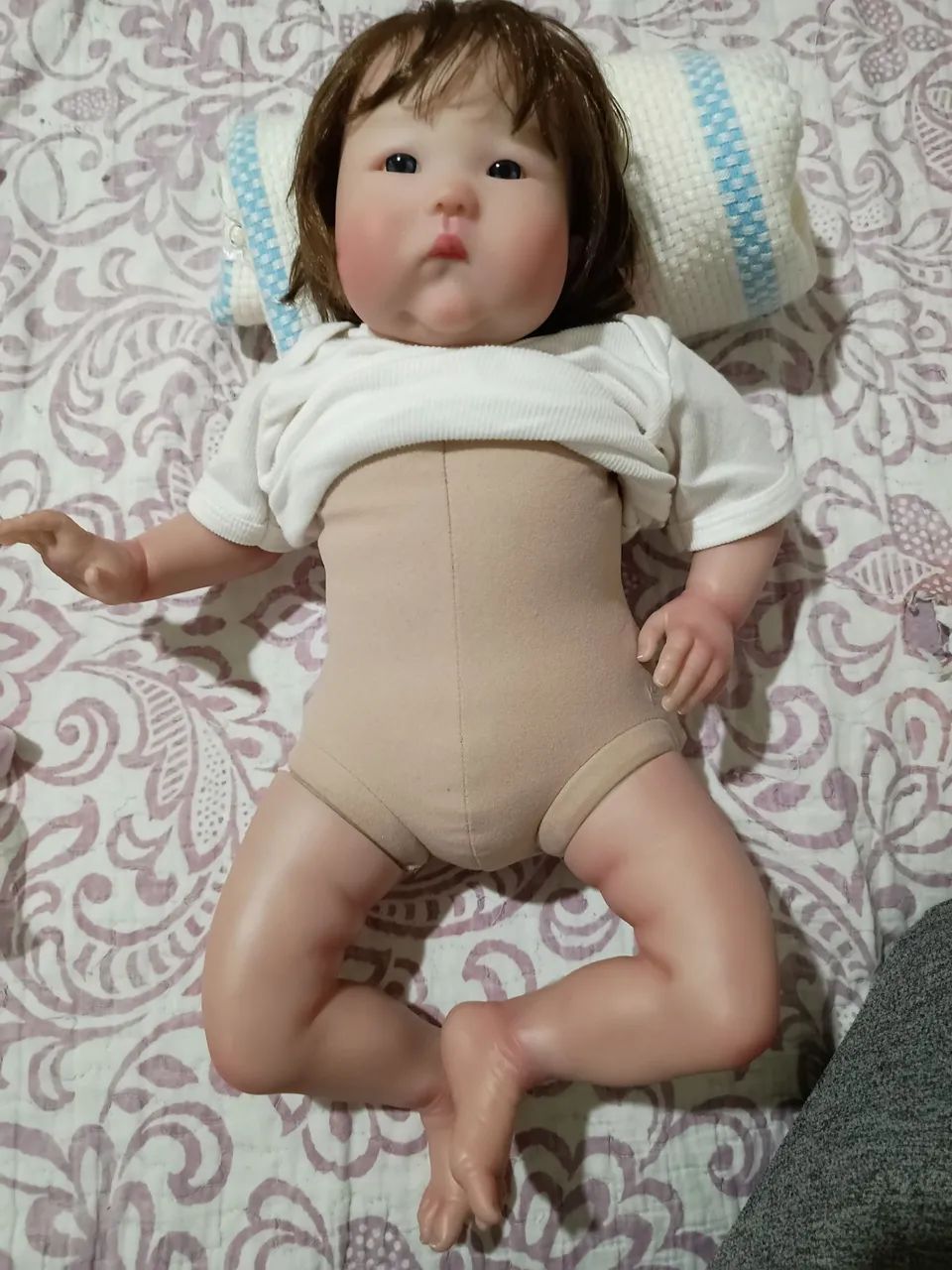 Bebê reborn 55 cm nova - Foto 4