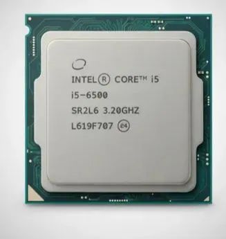 Processador 6500, i5 de sexta geração, funcionando perfeitamente.