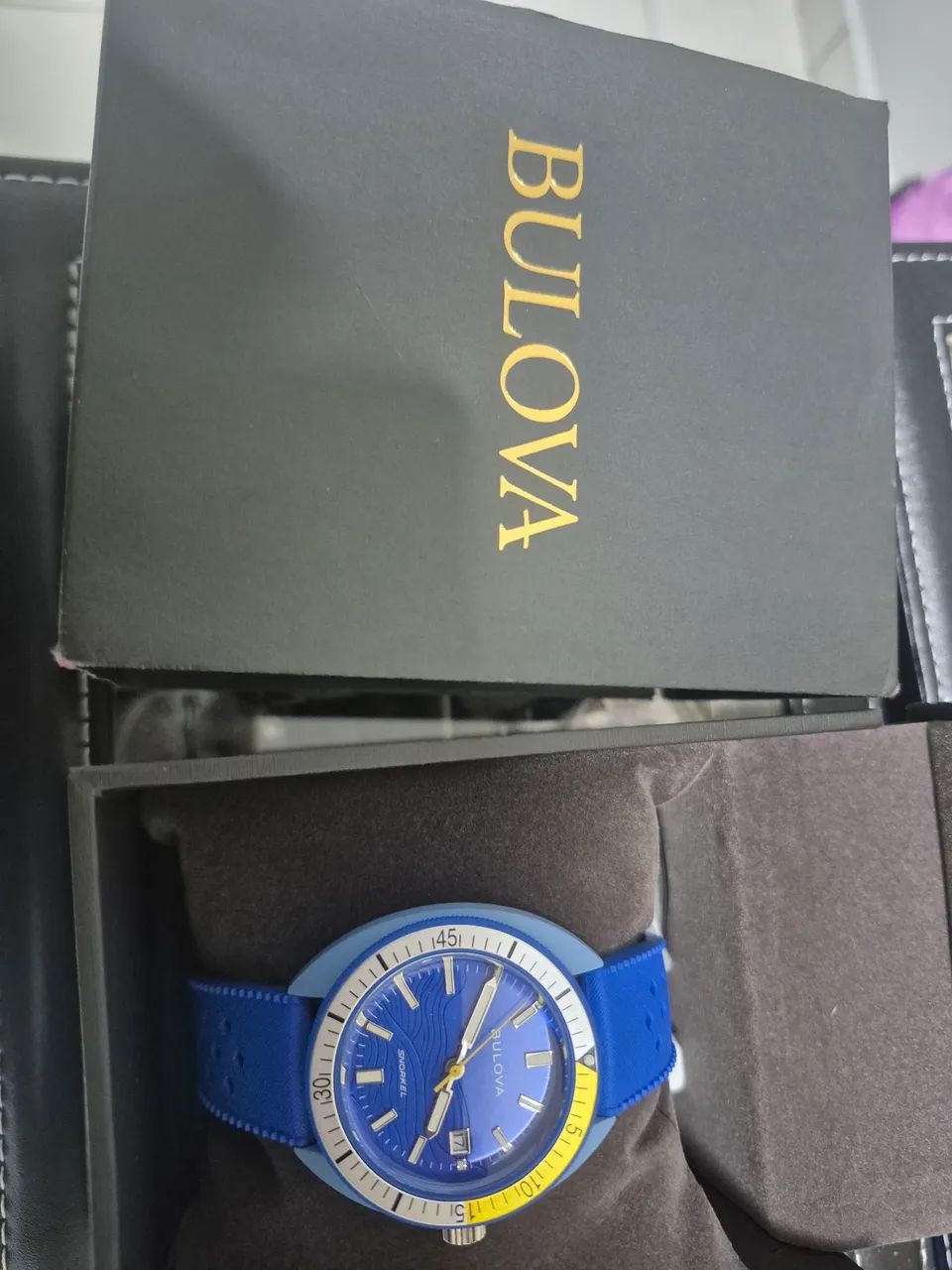 Bulova Snorkel Blue Tang NOVO - Foto 2