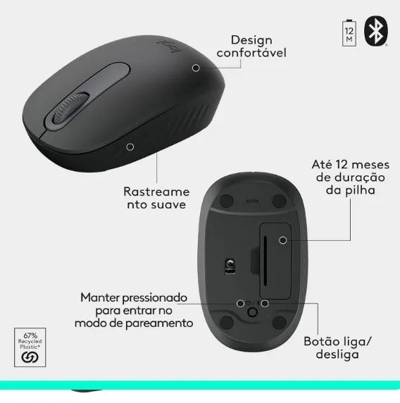 LOGITECH MK 250 - COMBO TECLADO + MOUSE BLUETOOTH - Foto 2