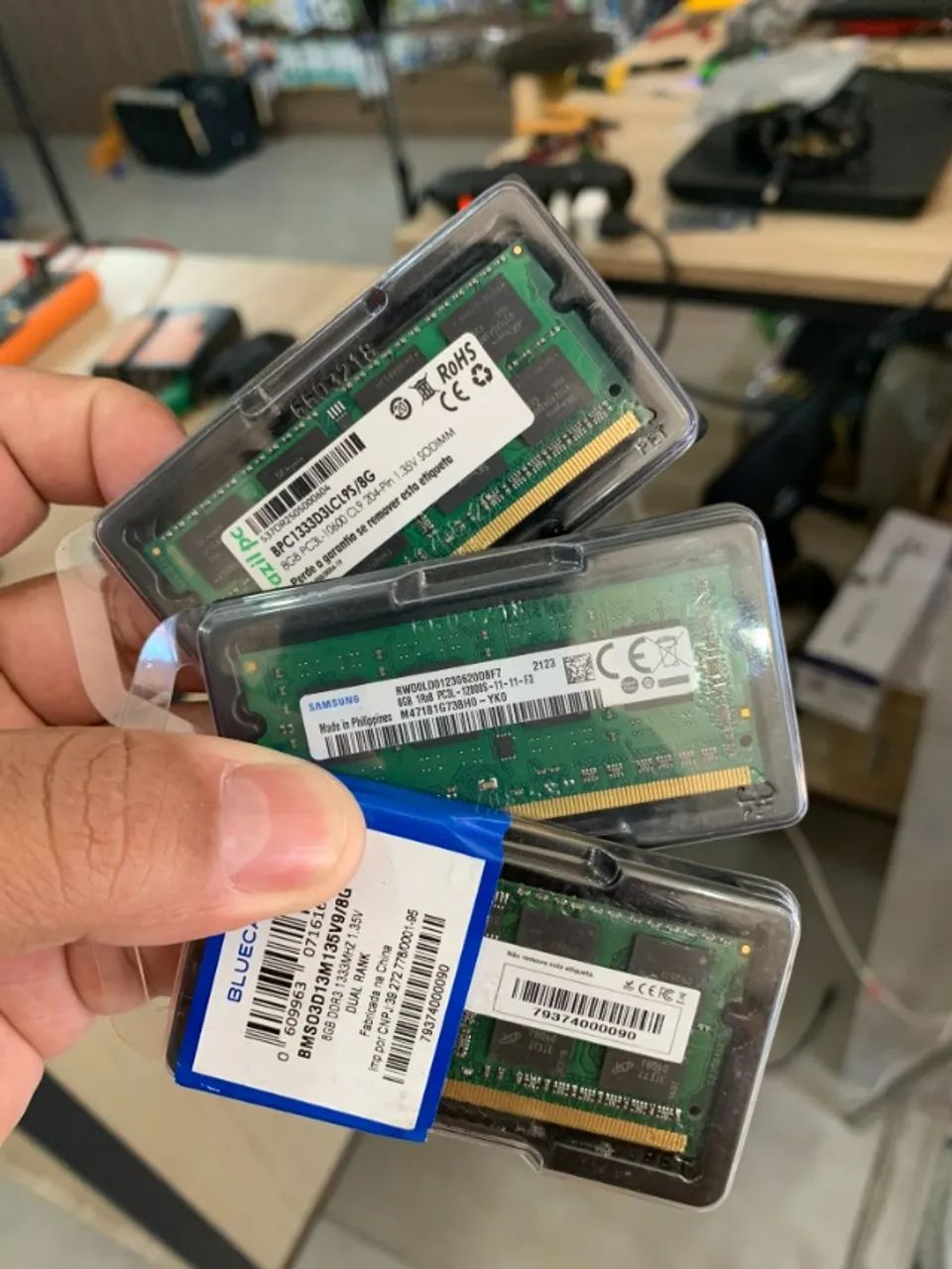 MEMÓRIA NOTEBOOK DDR3 8GB 1333MHz