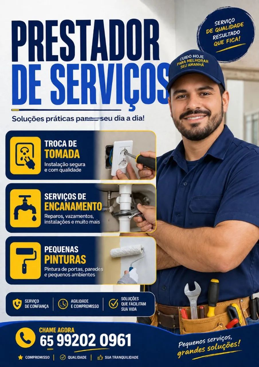 Pequenos Reparos e pintura.