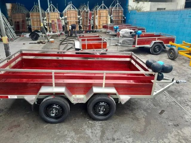  OFERTA IMPERDÍVEL! CARRETINHA TRUCADA 3,00 x 1,50 m  - Foto 3