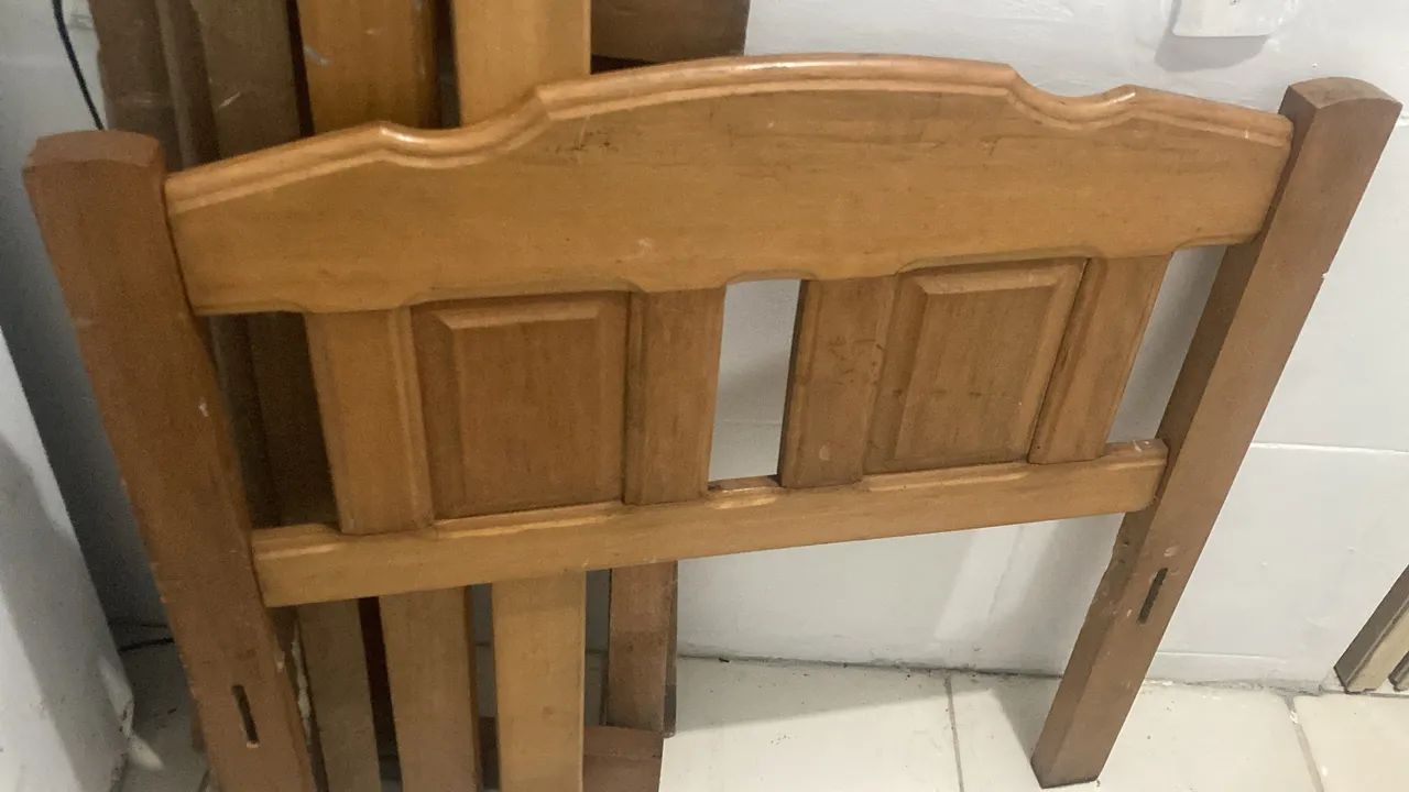 Cama de madeira solteiro  - Foto 2