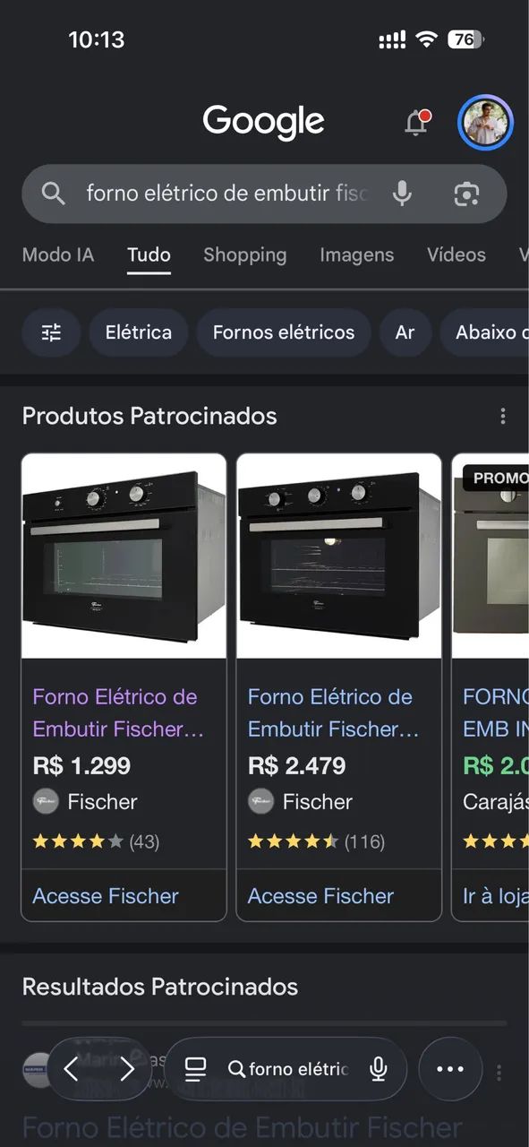 Forno elétrico na caixa  - Foto 2