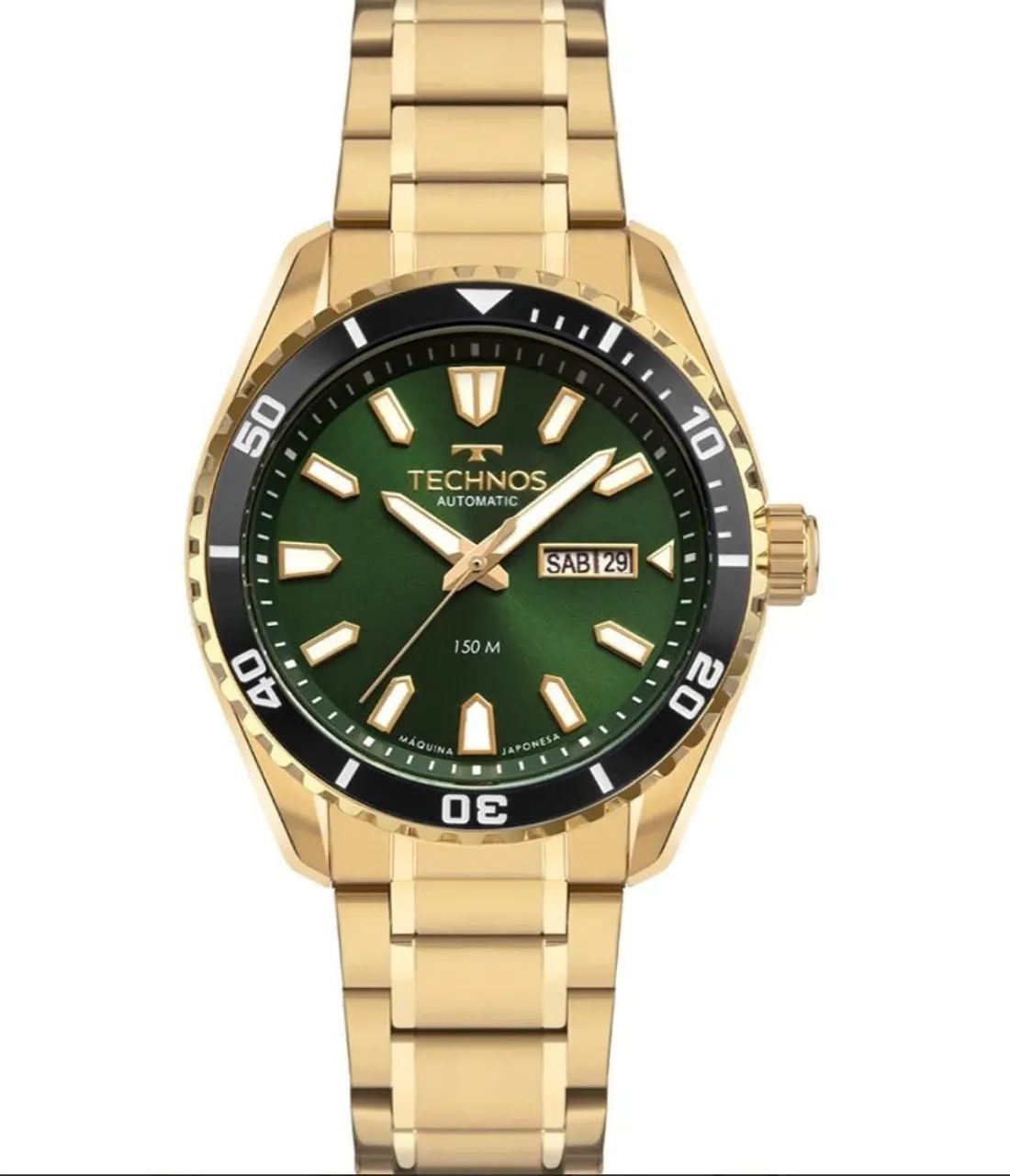 Relógio technos automático masculino diver,com nota fiscal e garantia  - Foto 4