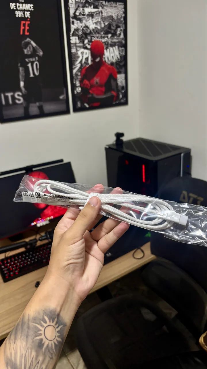 Teclado Razer Hustman V3 Pro TKL + apoio de pulso  - Foto 4