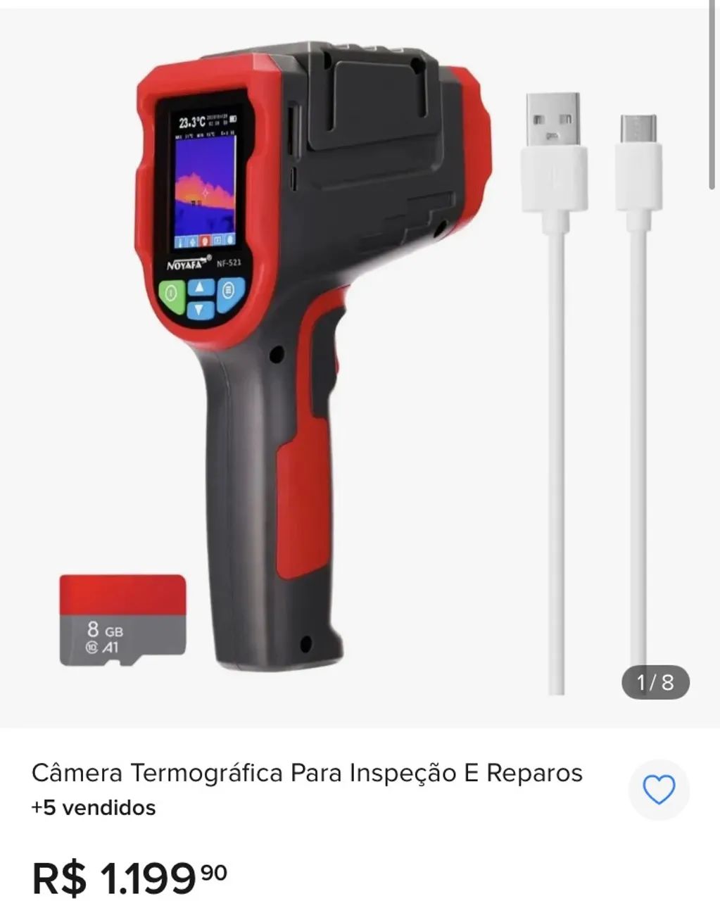 Câmera termica - Foto 2