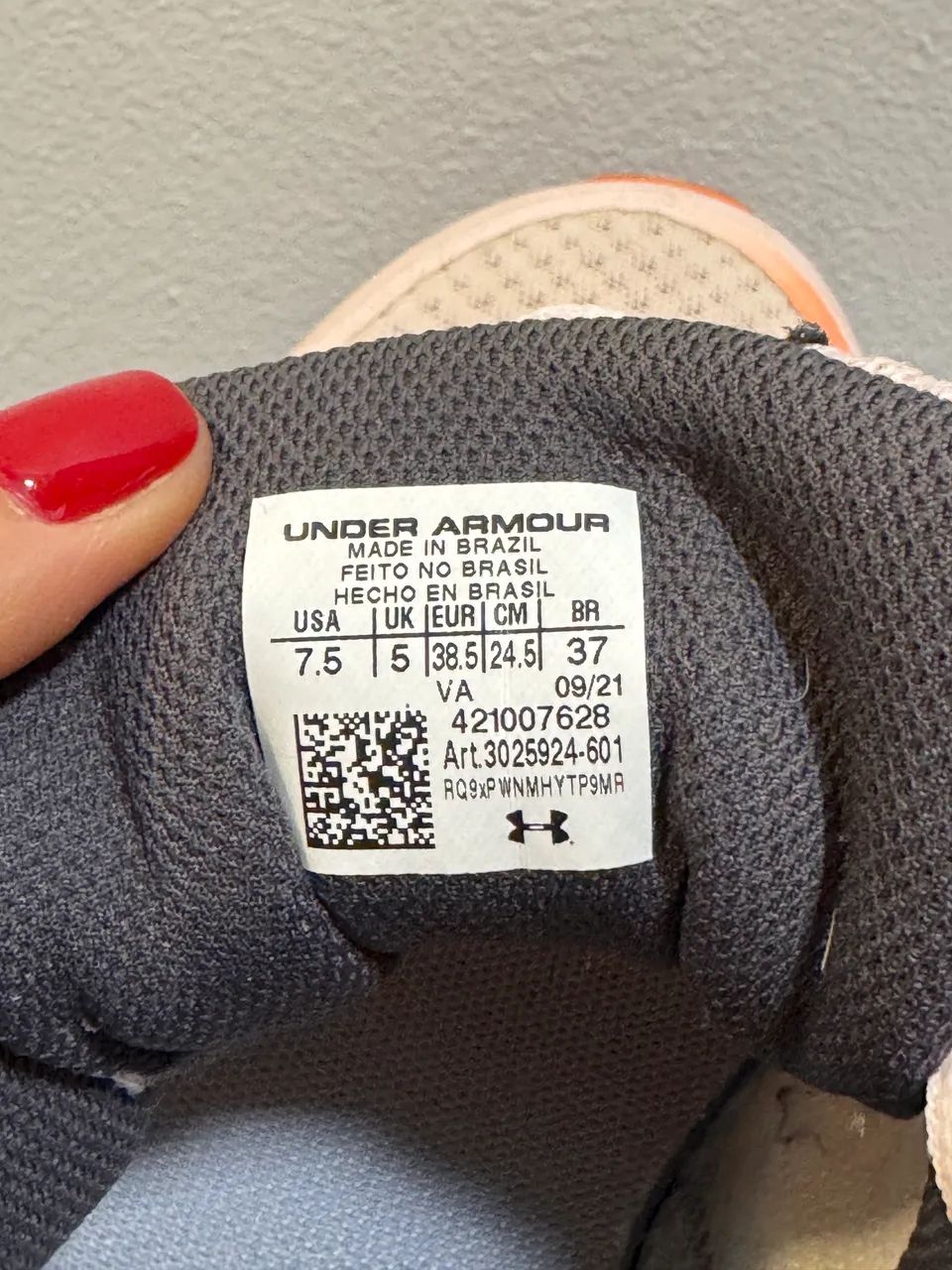 tenis under armour feminino charged guest - Foto 5