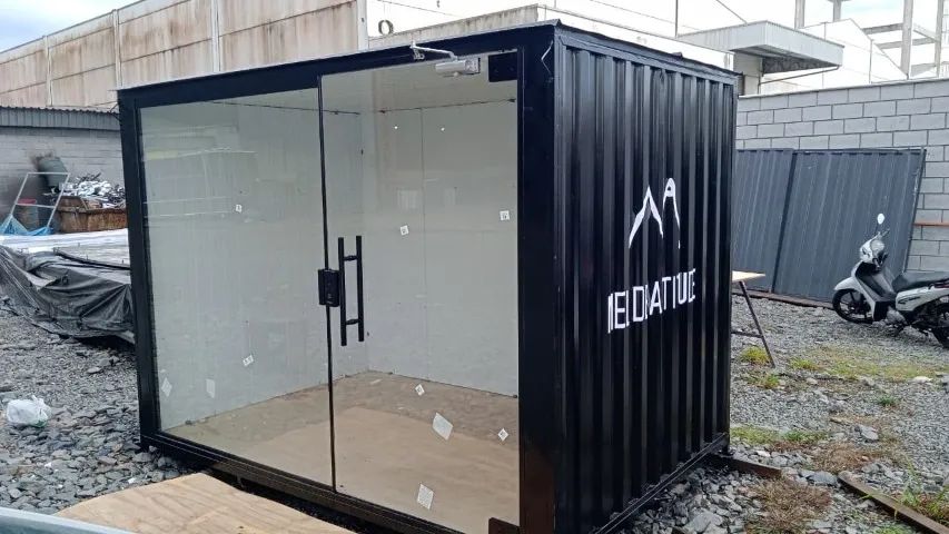 Container escritório modular com teto térmico 3x2x2,20 direto da fábrica - Foto 2