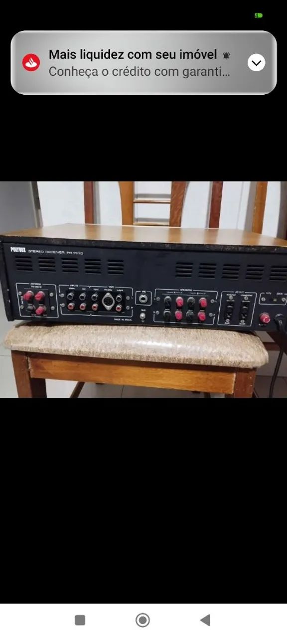 Receiver polivox com duas caixas novik.  - Foto 3