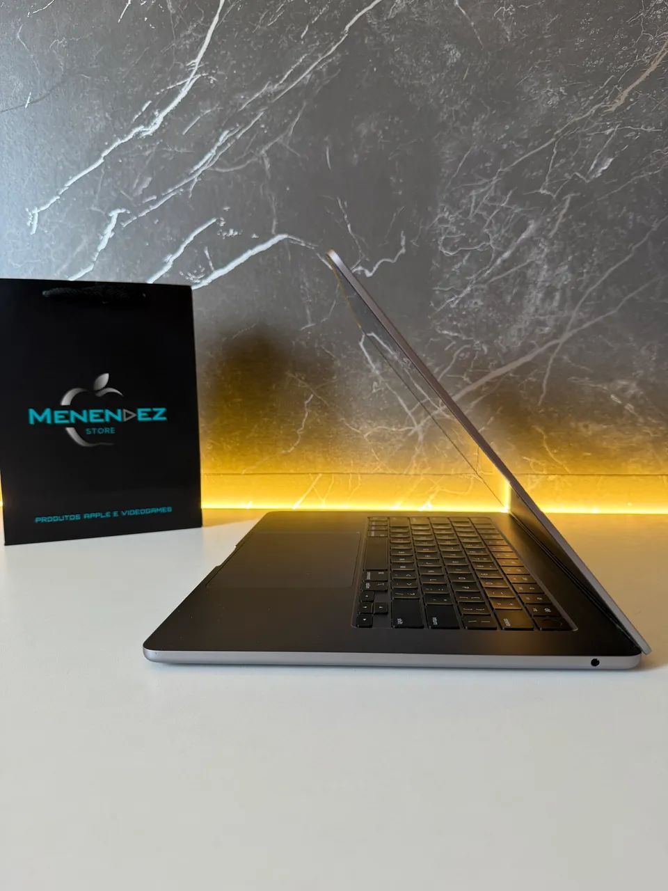 Macbook Air M2 15,3", 8gb Ram e 256gb Ssd, impecável! TROCAS - Foto 3