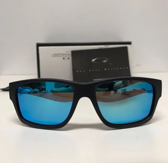 óculos de sol oakley jupter carbon azul - Foto 3