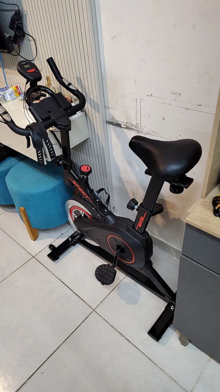 Bicicleta ergométrica.
