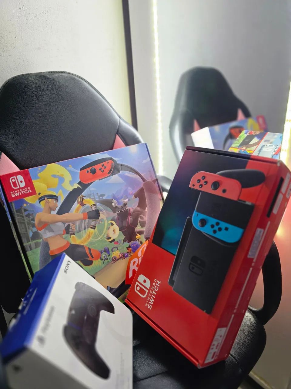 Caixas Nintendo