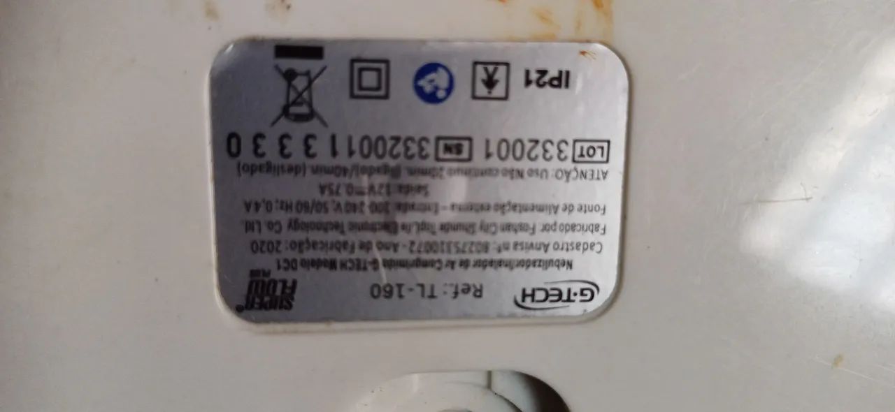Nebulizador gtech TL 160, motor e fonte - Foto 2