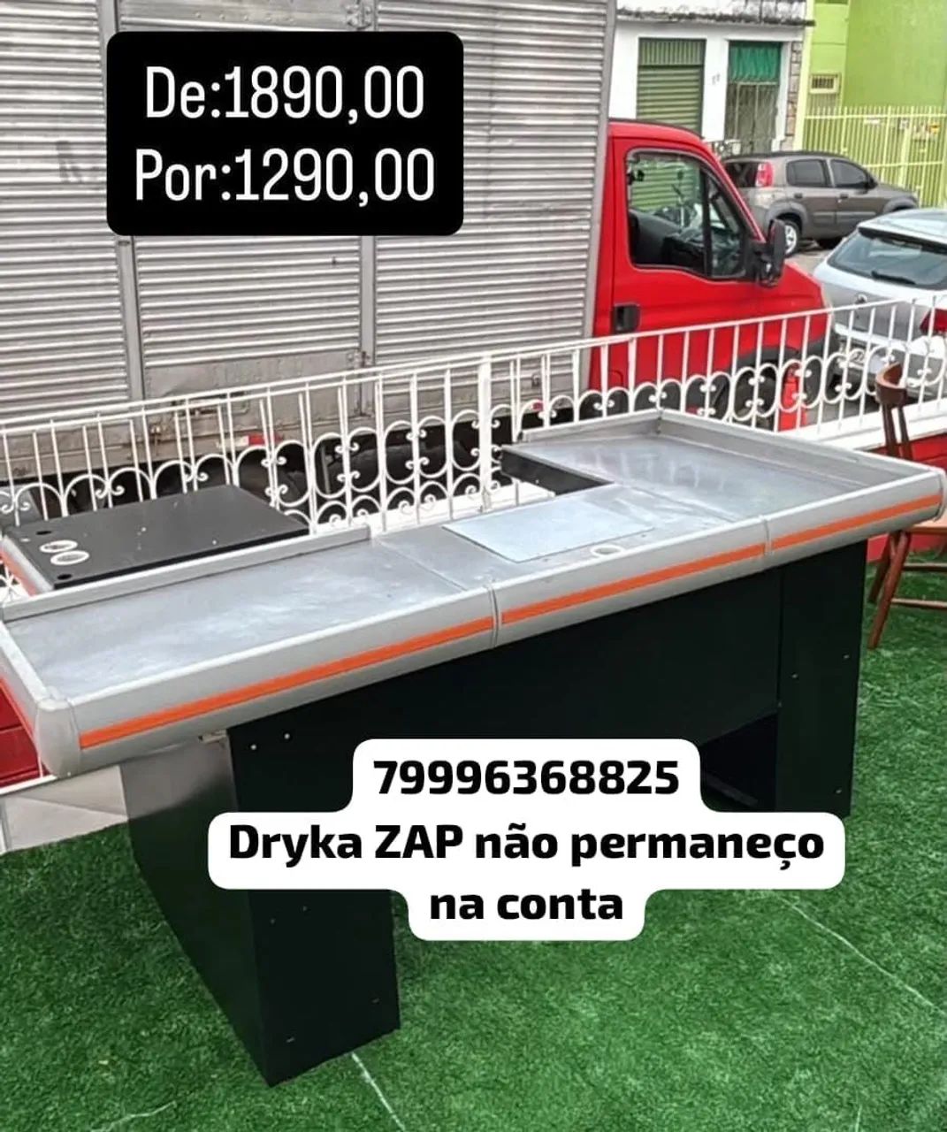 Caixa L checkout na promoção 