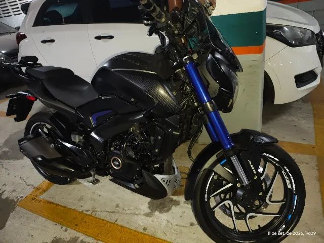 Bajaj Dominar 400 - vai com alarme e defletor - Foto 3