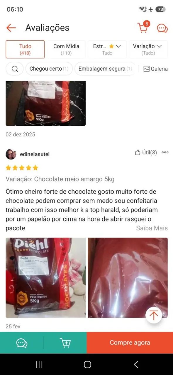 Chocolate belga 4 kg de cada - Foto 4