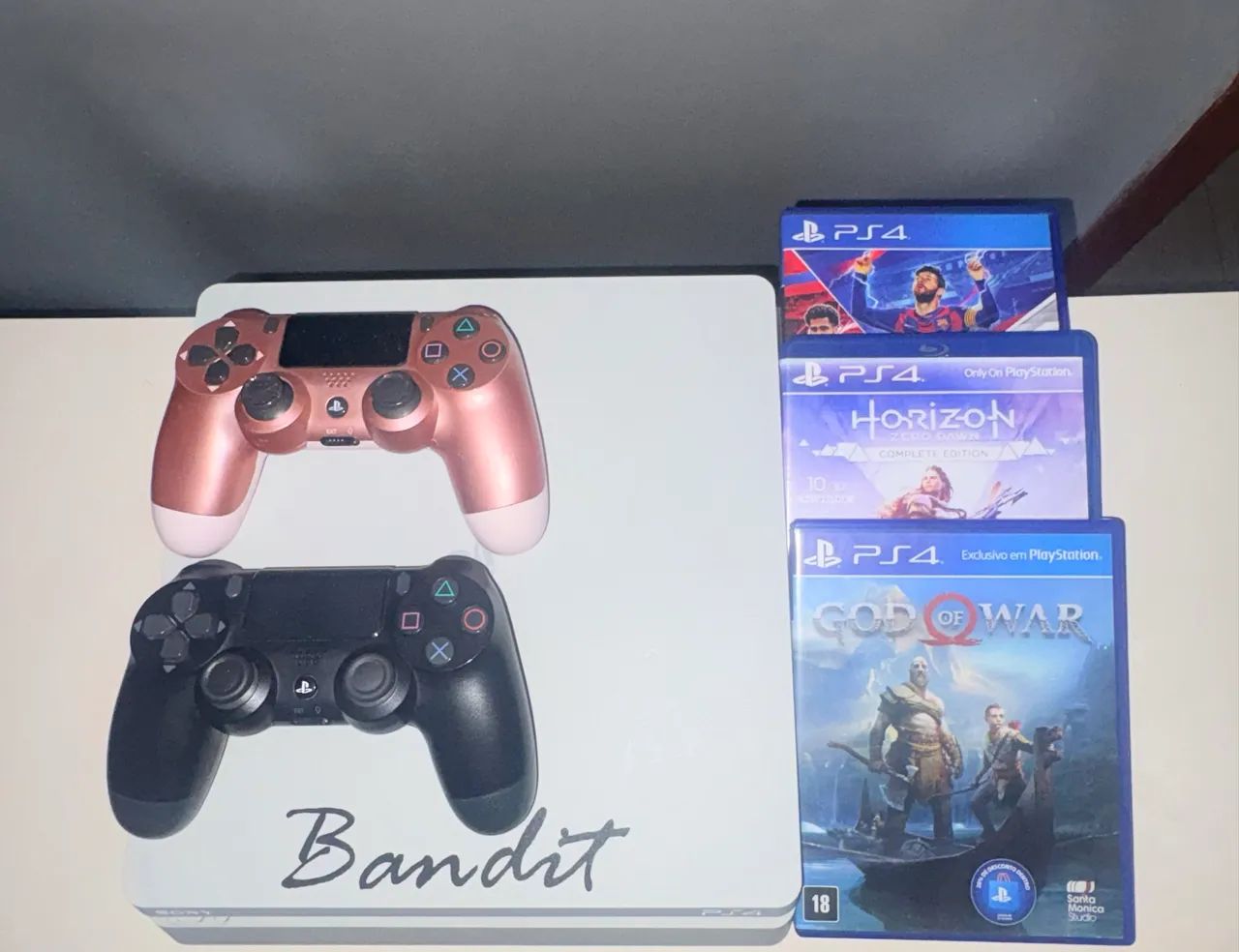 PS4 Slim Branco 500GB - Foto 3
